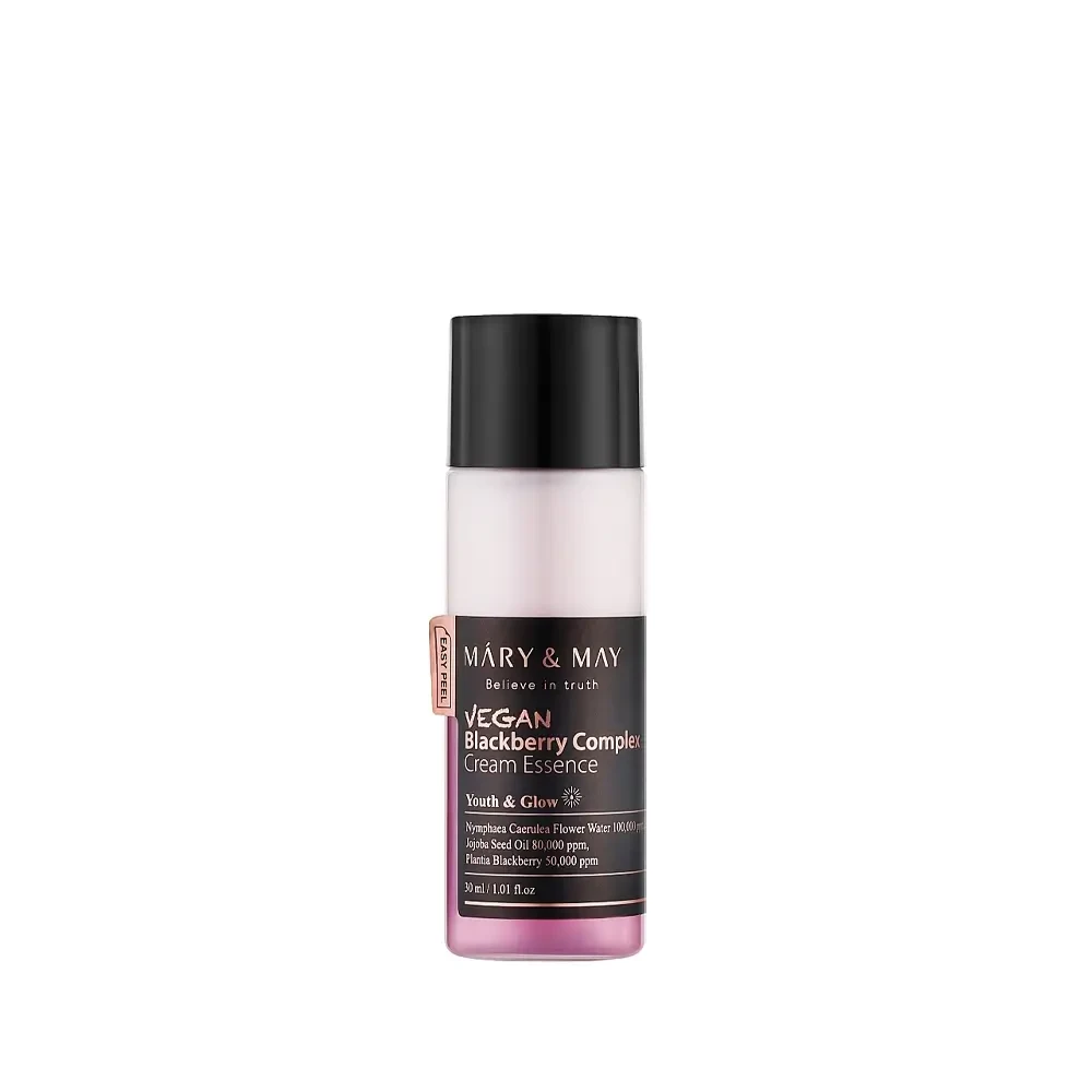 MARY & MAY Blackberry Complex Cream Essence 30ml nourishing cream-essence for hydrated, firm, and radiant skin